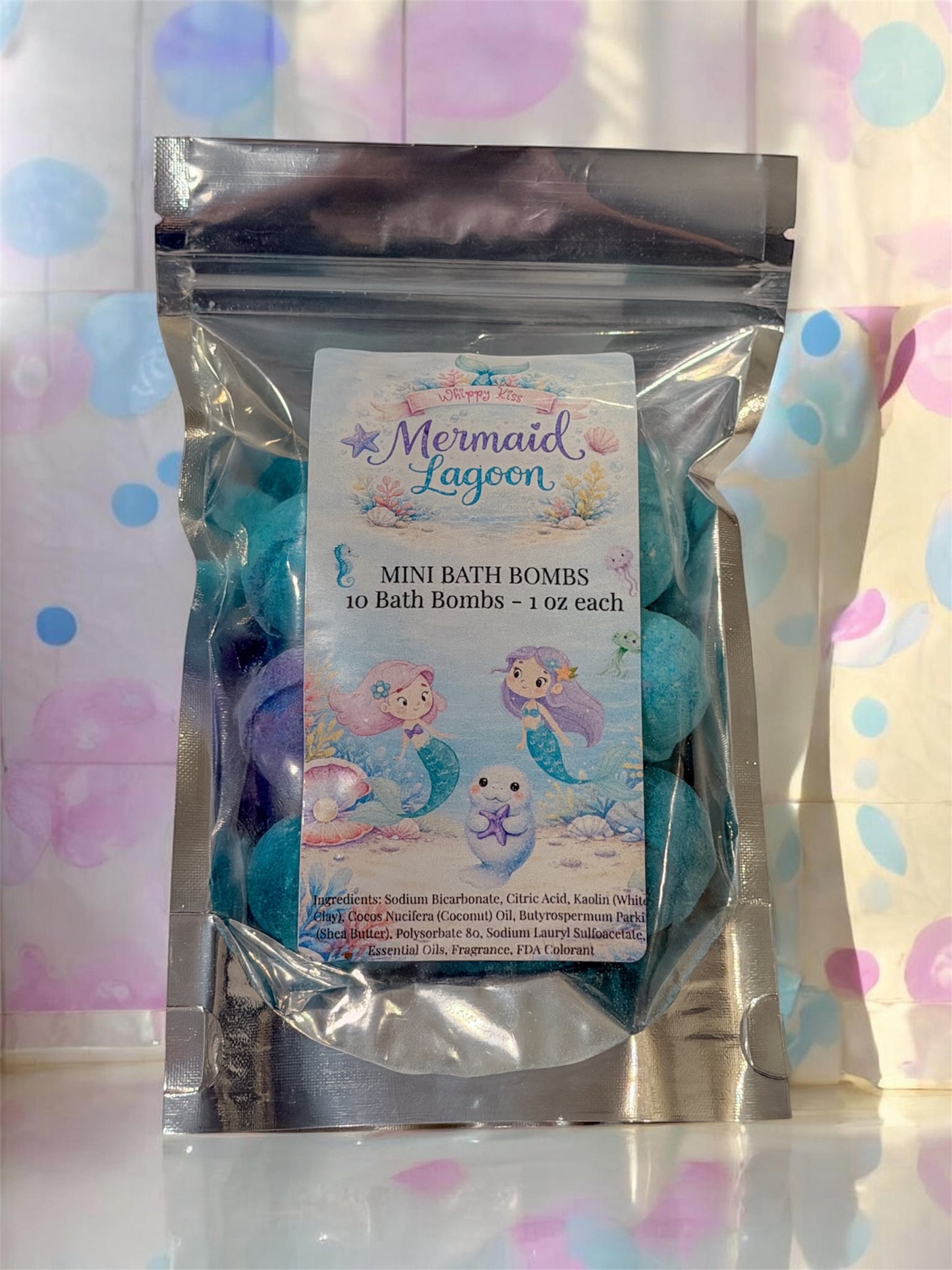 Mermaid Lagoon Mini Bath Bombs