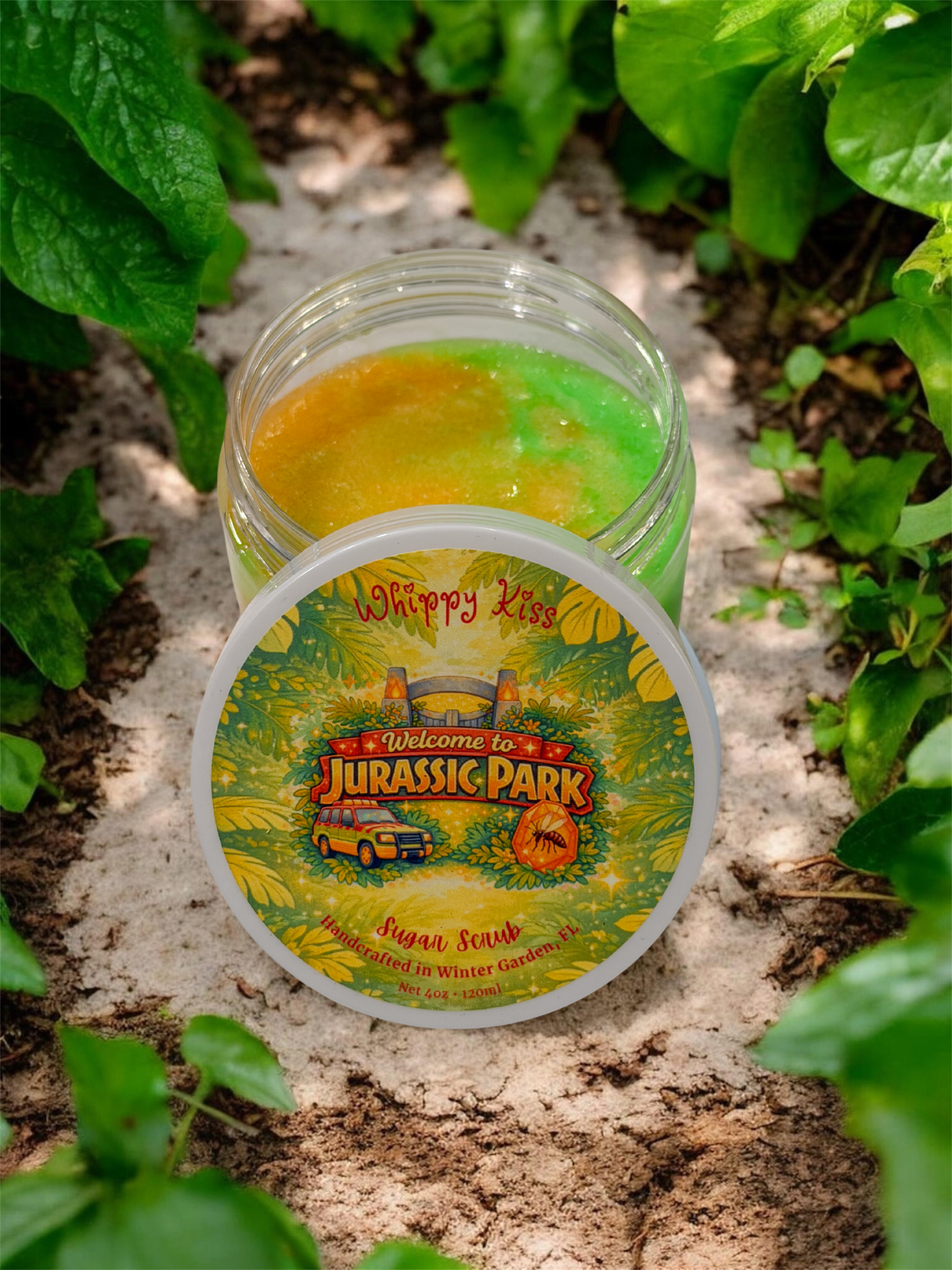 Welcome to Jurassic Park Sugar Scrub