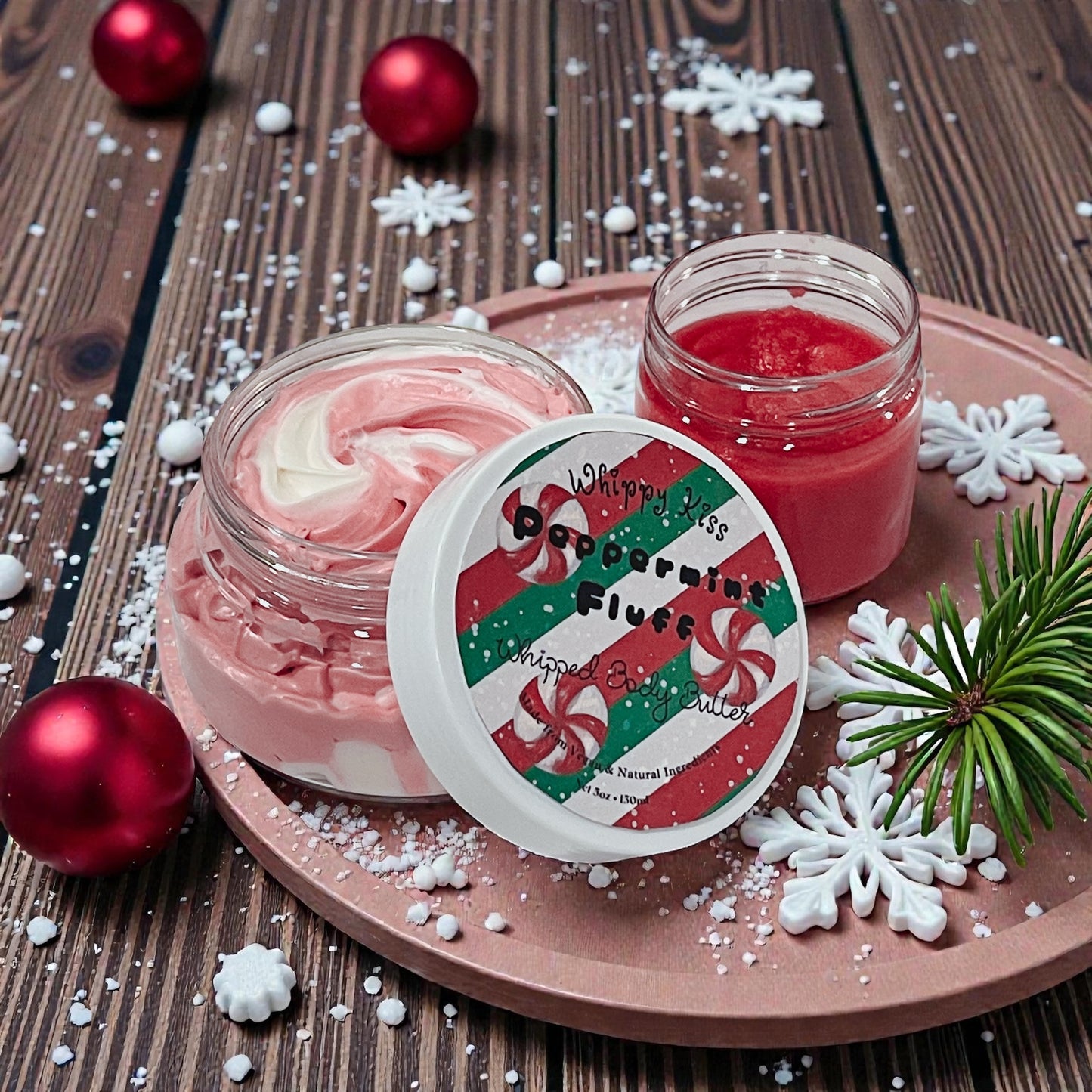Peppermint Fluff Mini Merry Glow Gift Set